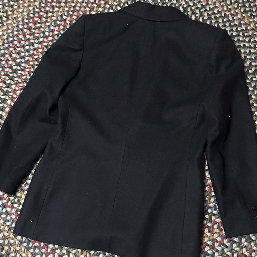 Pendleton Navy Blue Wool Blazer - image 4